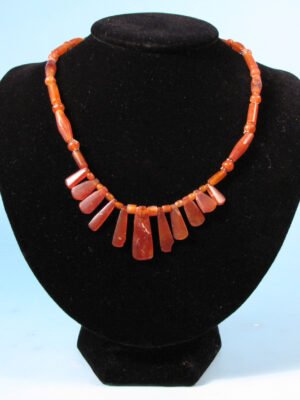 Canaanite Carnelian Bead Necklace