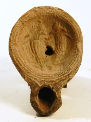 Roman Oil Lamp: Cuttlefish
