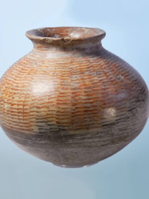 Colima Painted Pottery Vessel