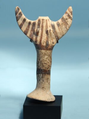 Mycenaean Terracotta Psi Idol