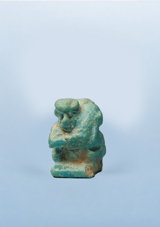 Egyptian Faience Erotic Amulet