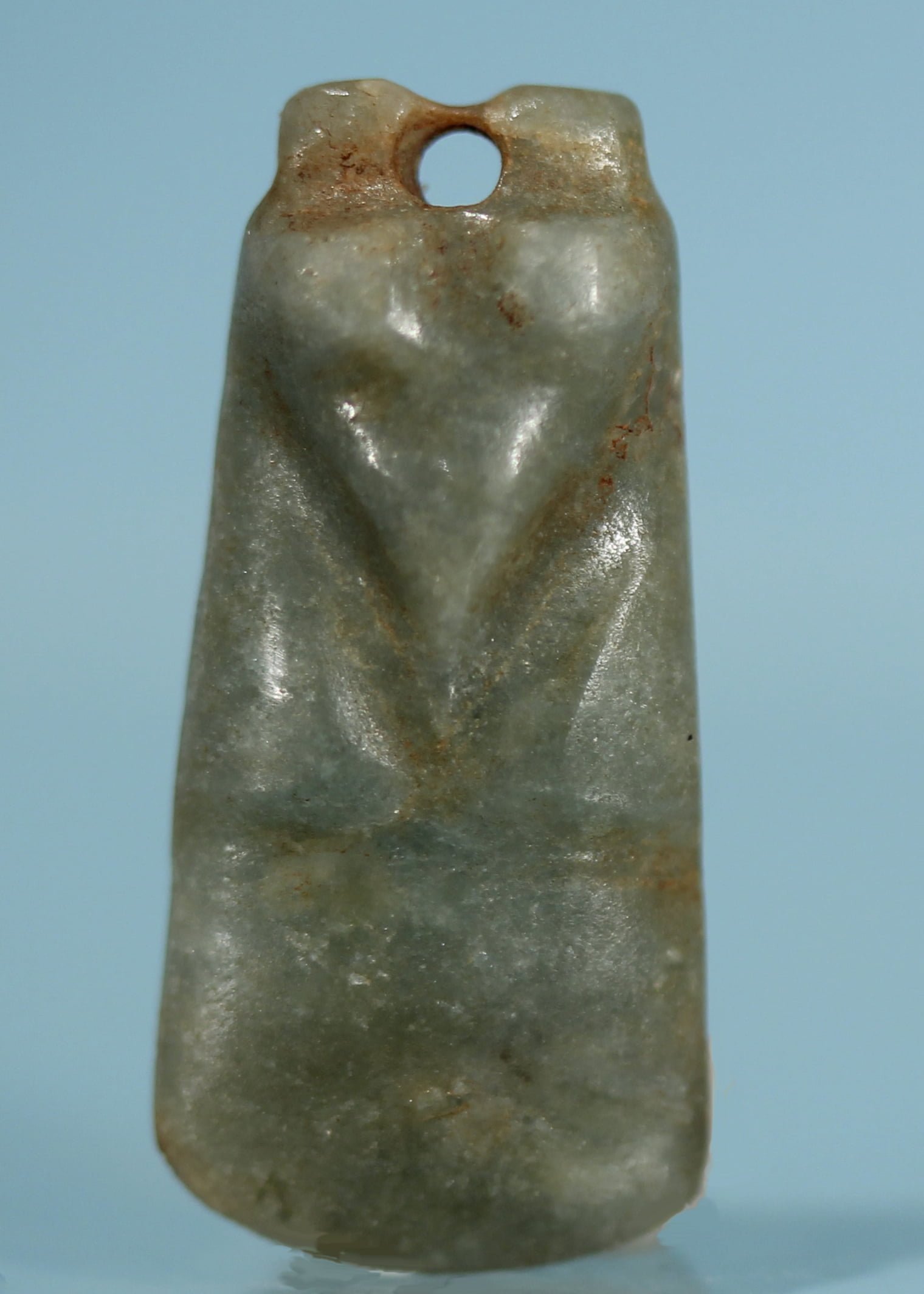 Maya Jade Bird Pendant - Hixenbaugh Ancient Art