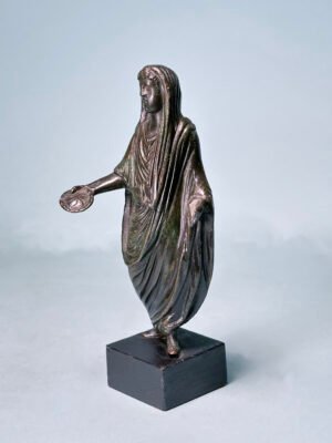 Roman Bronze Togate Man