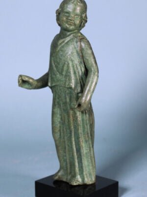 Greek Bronze Standing Girl