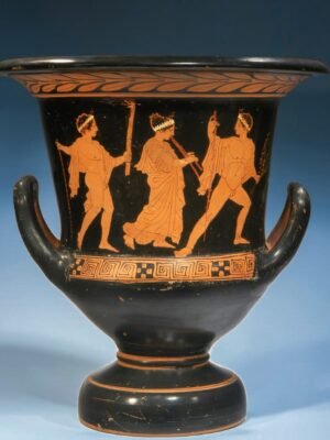 Sicilian Red-Figure Calyx Krater
