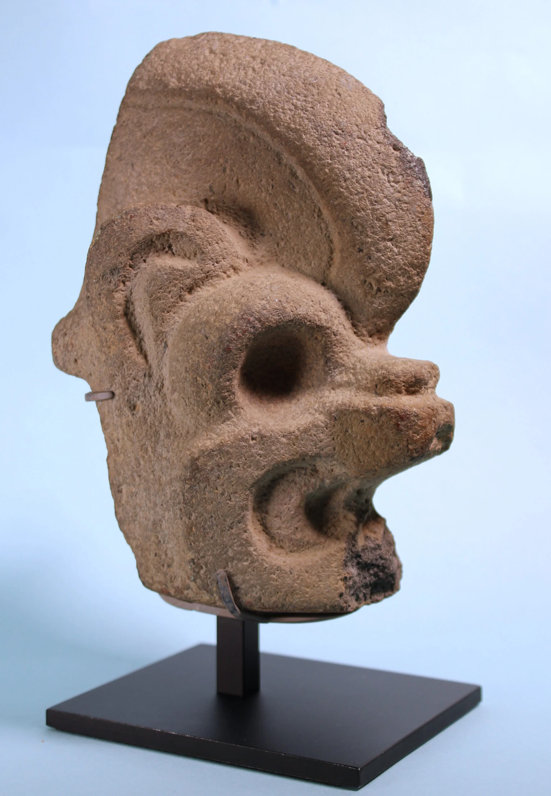 Veracruz Stone Jaguar Head Hacha