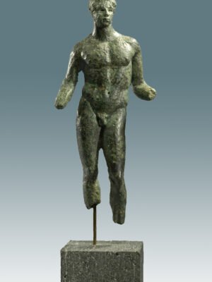 Greek Bronze Nude Athlete