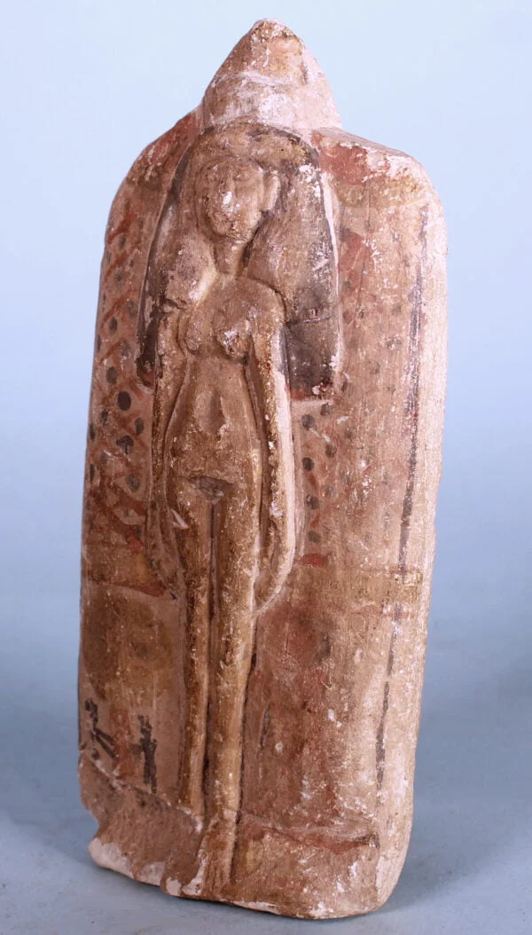 Egyptian Limestone Fertility Figure – view 2