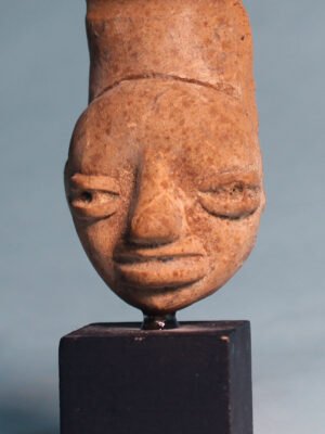 Pre-Classic Terracotta Head of a Man