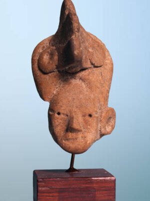 Pre-Classic Terracotta Head of a Man
