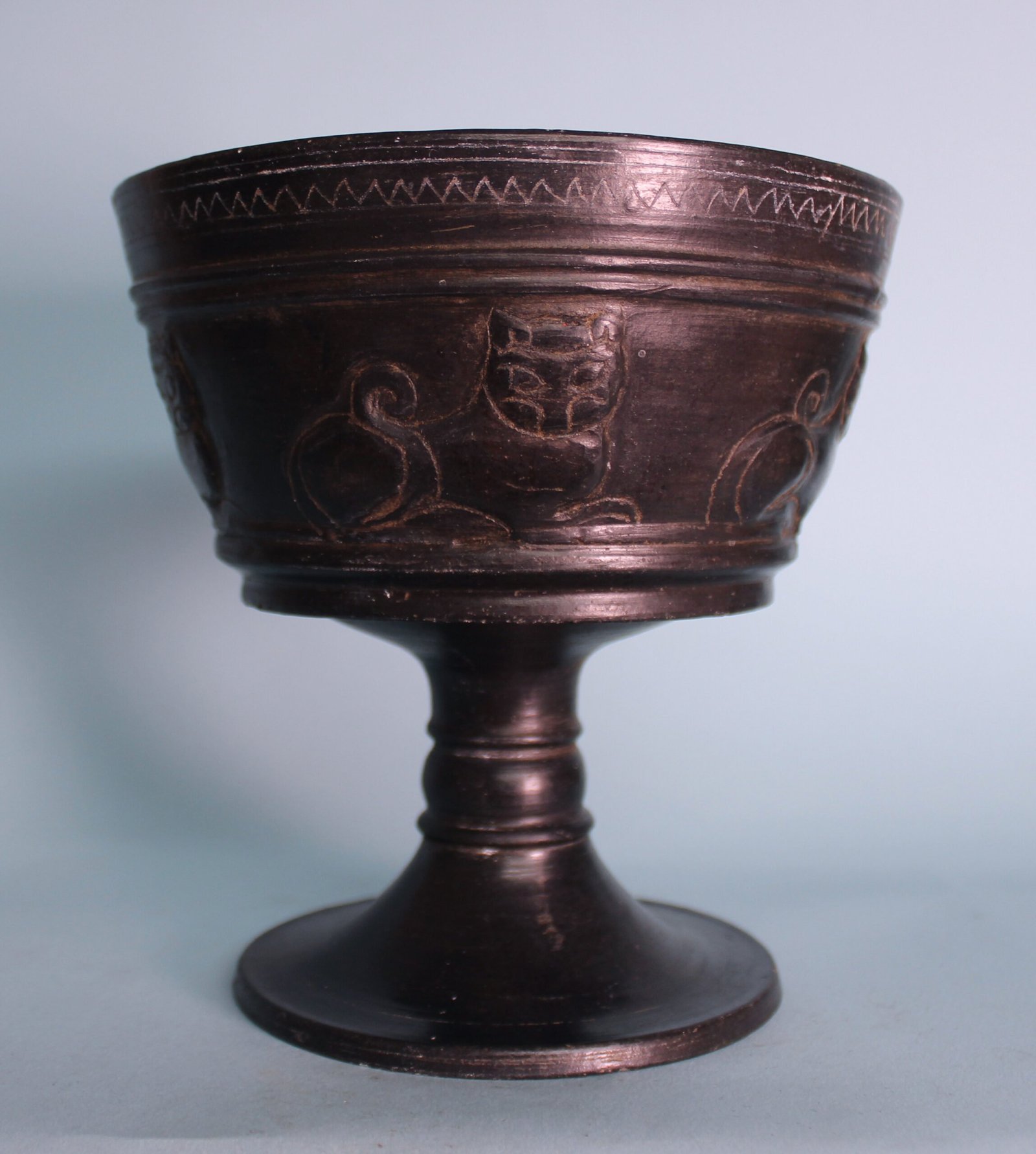 Etruscan Bucchero Chalice - Hixenbaugh Ancient Art