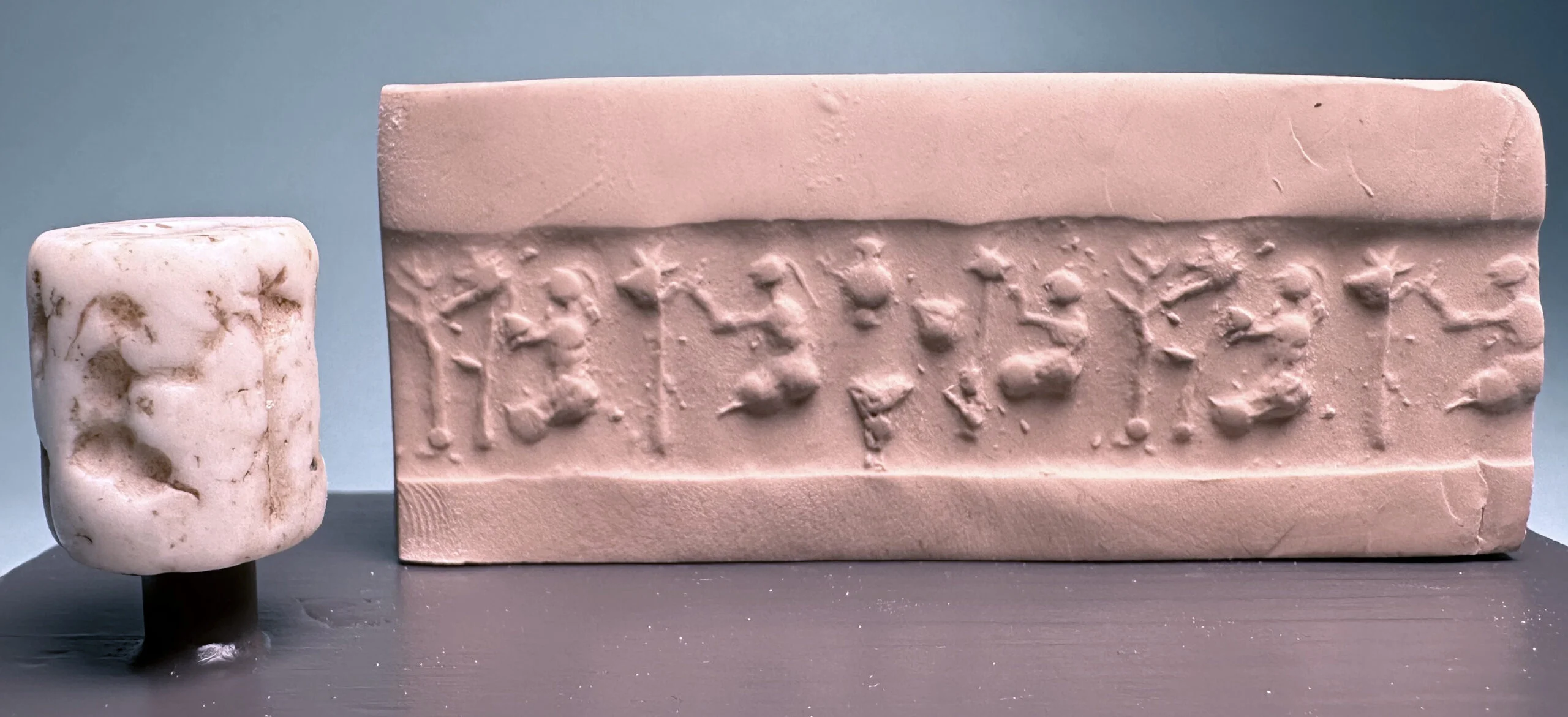 Sumerian Cylinder Seal – view 2