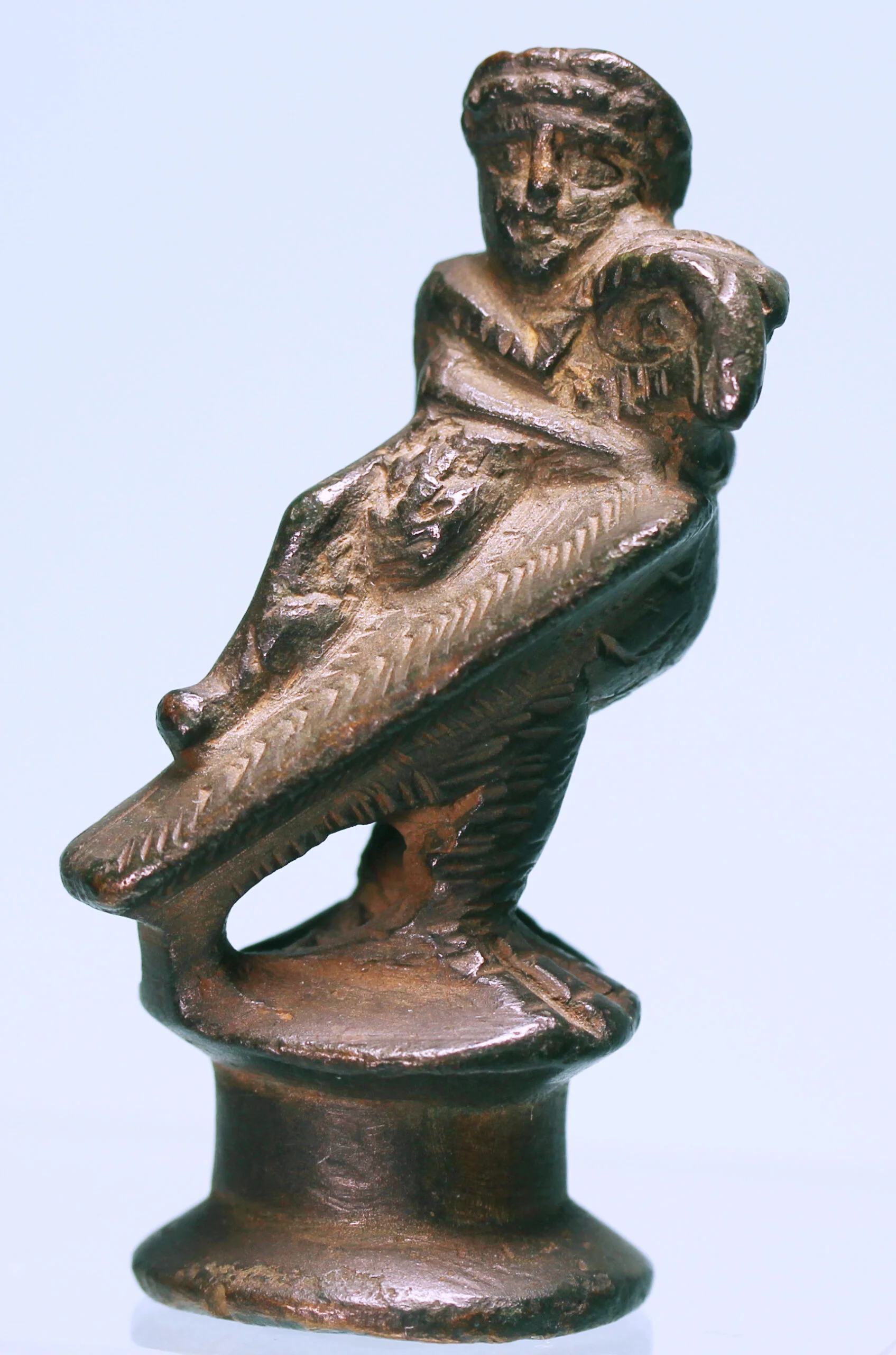 Roman Bronze Ganymede and Zeus