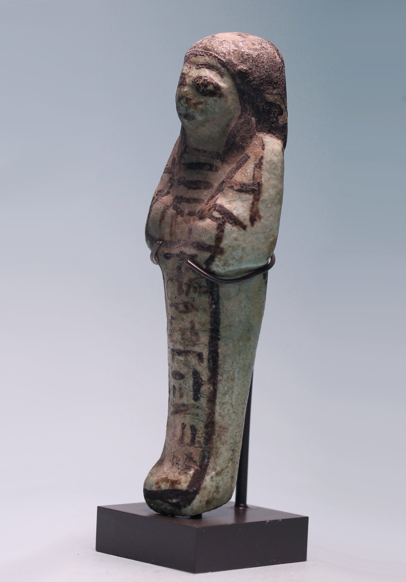 Egyptian Faience Shabti – view 2