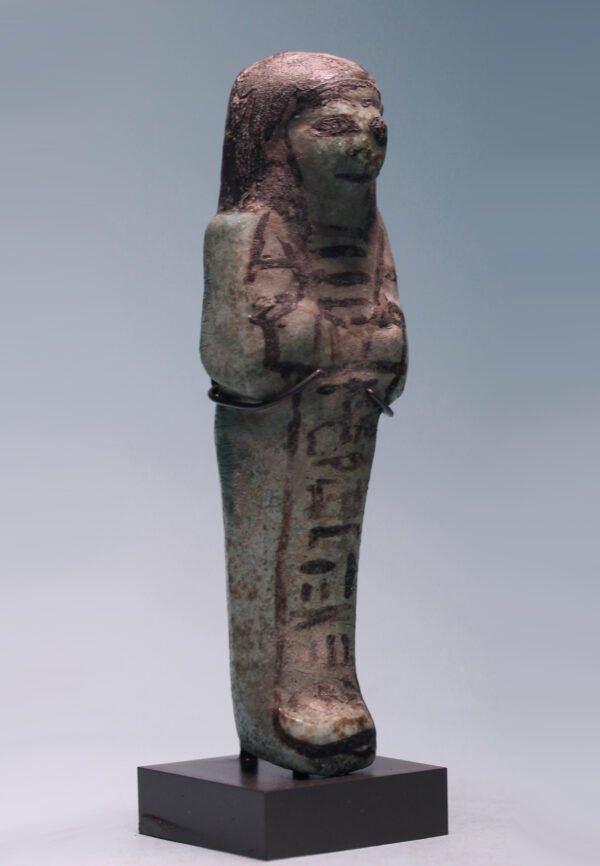 Egyptian Faience Shabti – view 3