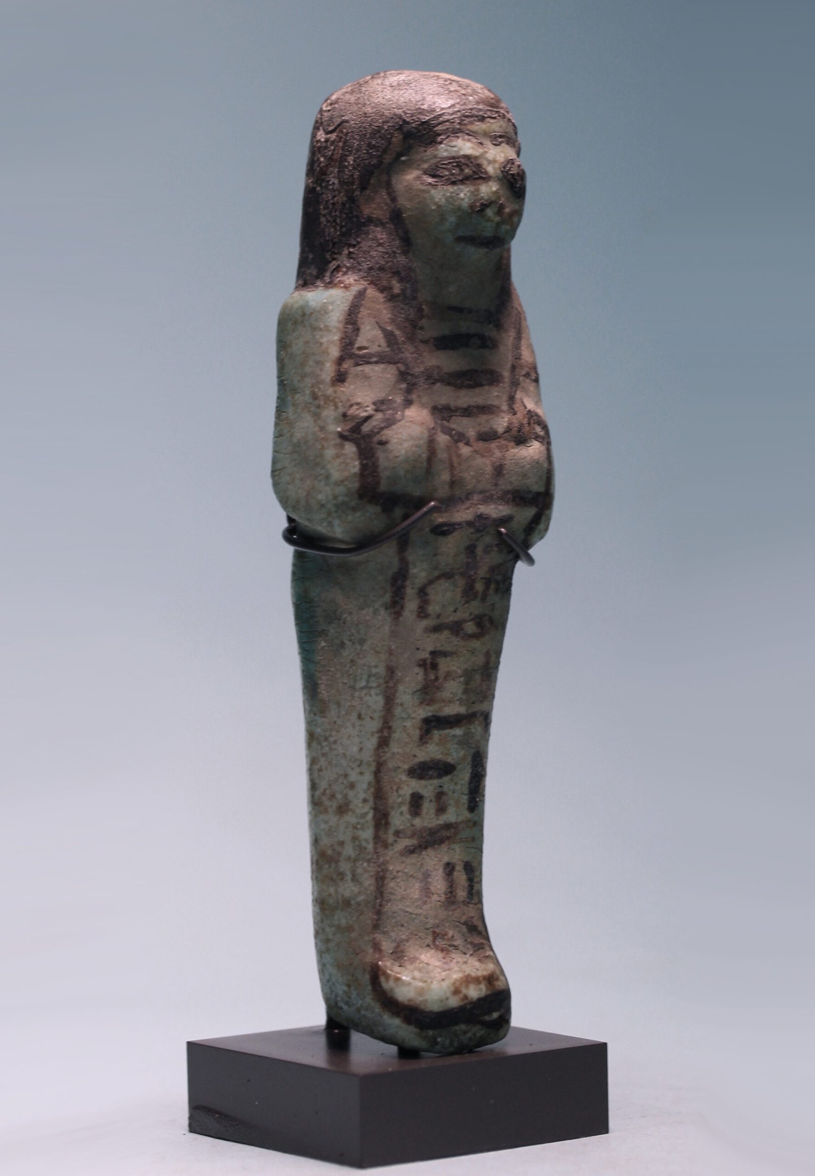 Egyptian Faience Shabti – view 3