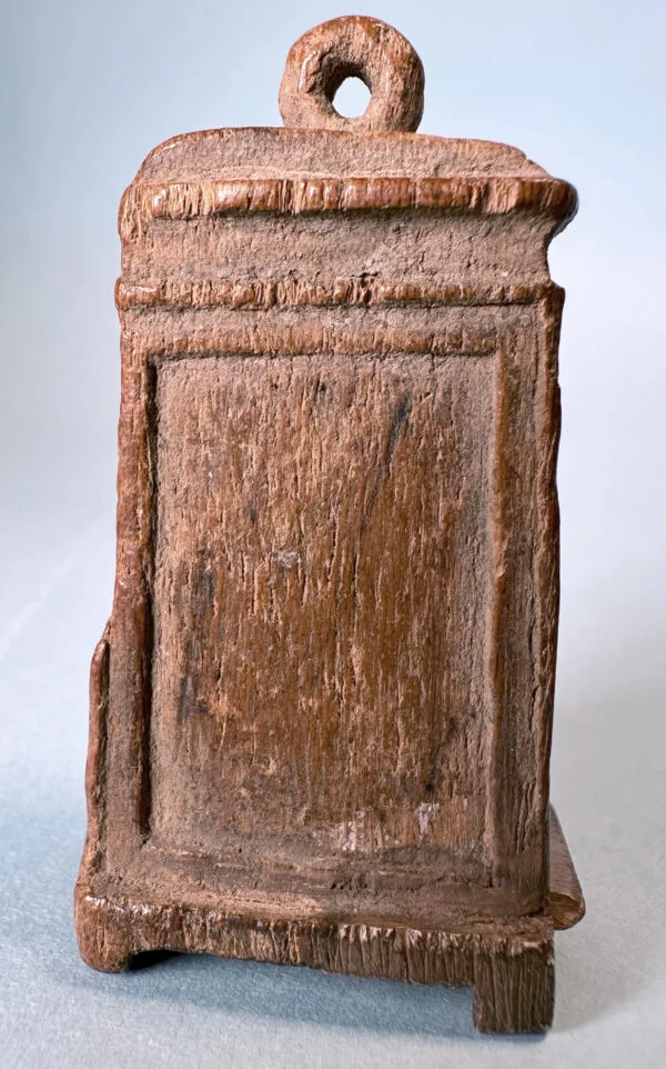 Egyptian Wood Shrine Amulet – view 5