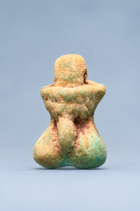 Roman-Egyptian Faience Phallic Amulet