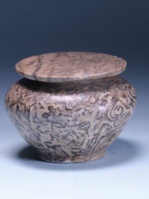 Egyptian Lidded Cosmetic Vessel