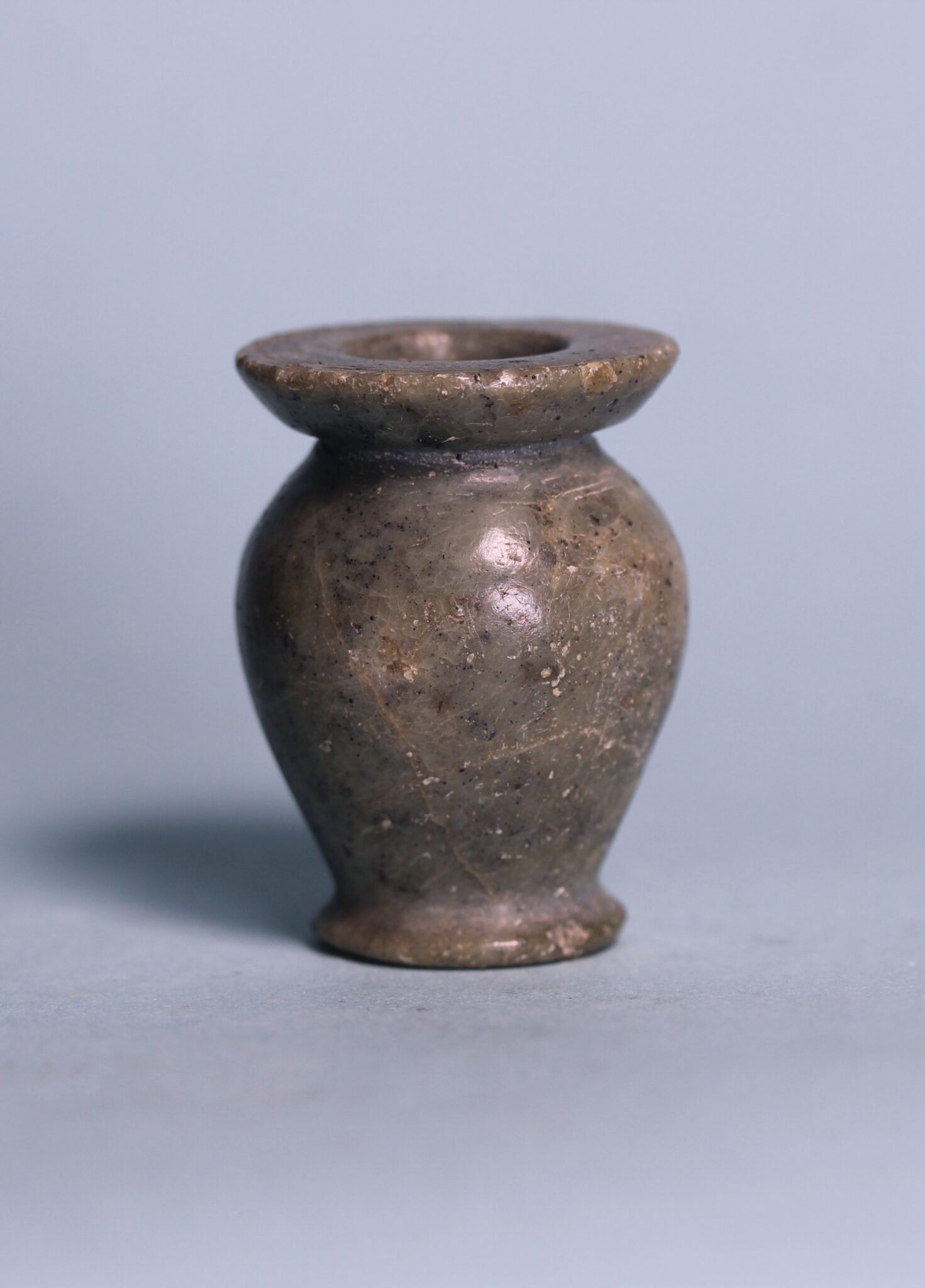 Egyptian Gray Marble Kohl Vessel - Hixenbaugh Ancient Art