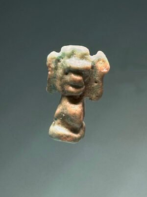 Egyptian Faience Shu Amulet
