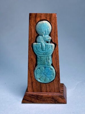 Egyptian Faience Menat Amulet