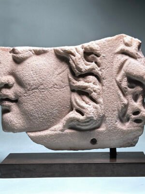 Roman Marble Sarcophagus Fragment