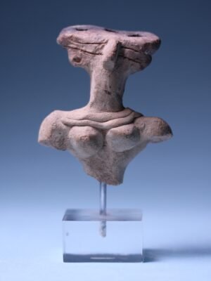 Egyptian Hyksos Terracotta Head