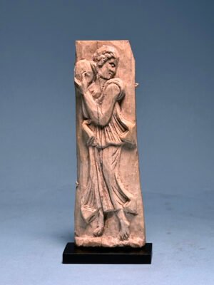 Roman Bone Relief of a Dancer