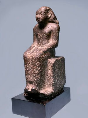 Egyptian Diorite Statue of a Dignitary
