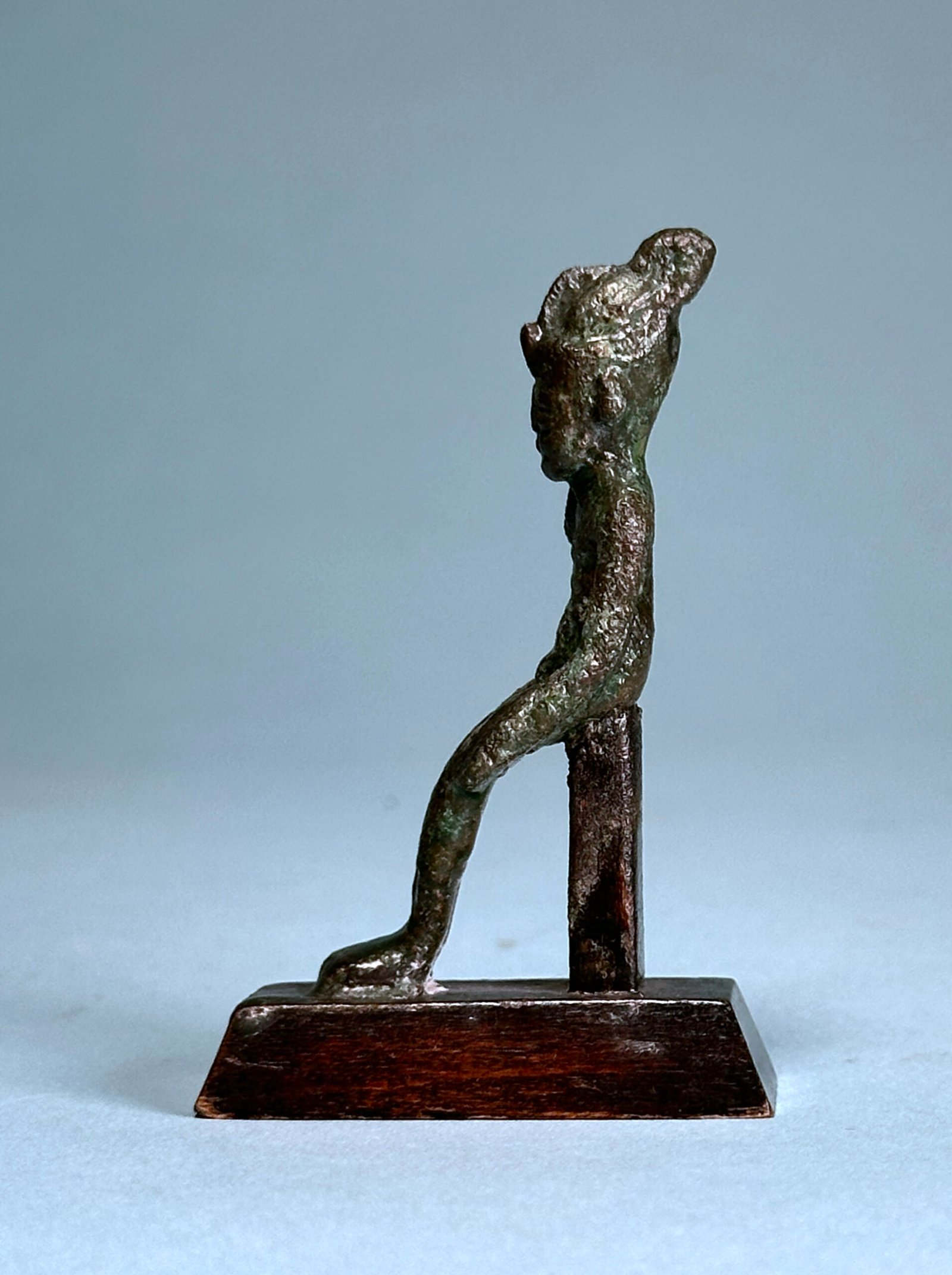 Egyptian Bronze Harpokrates – view 5
