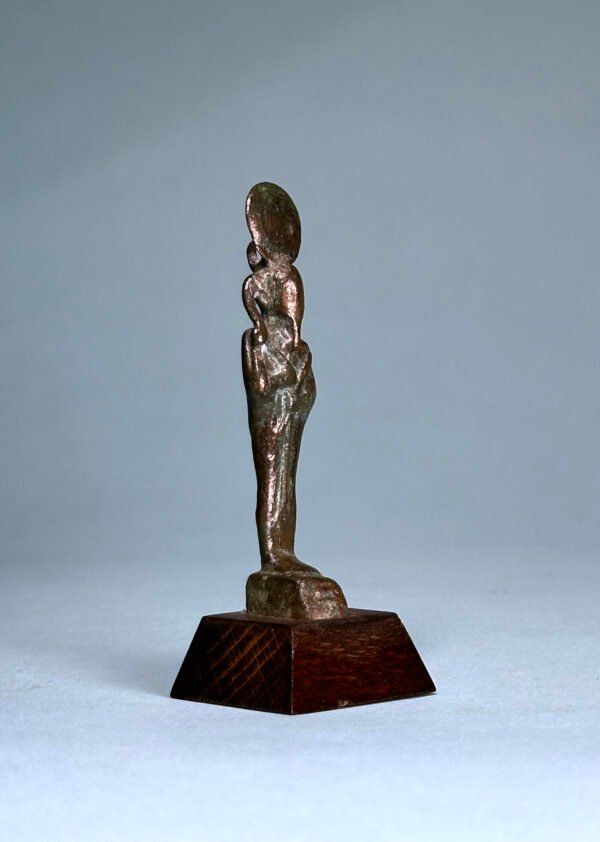 Egyptian Bronze Harpokrates-Khonsu – view 2