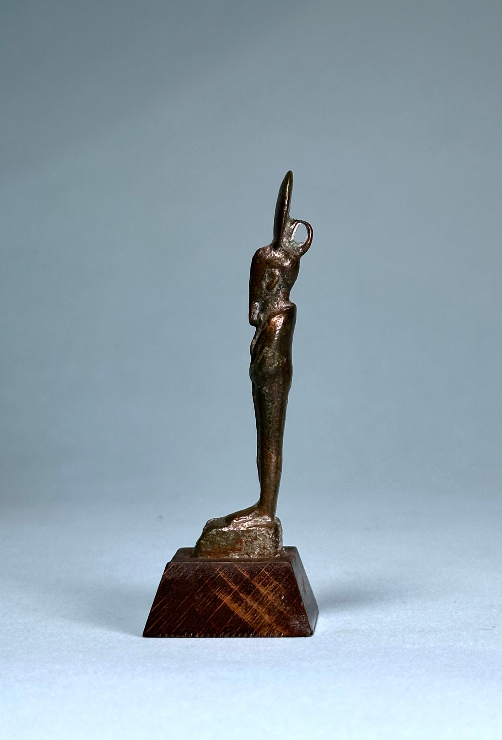 Egyptian Bronze Harpokrates-Khonsu – view 4