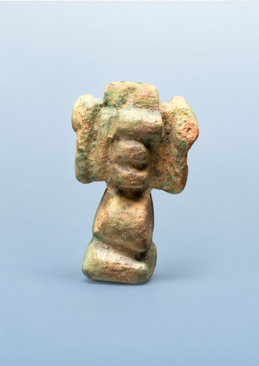 Egyptian Faience Shu Amulet